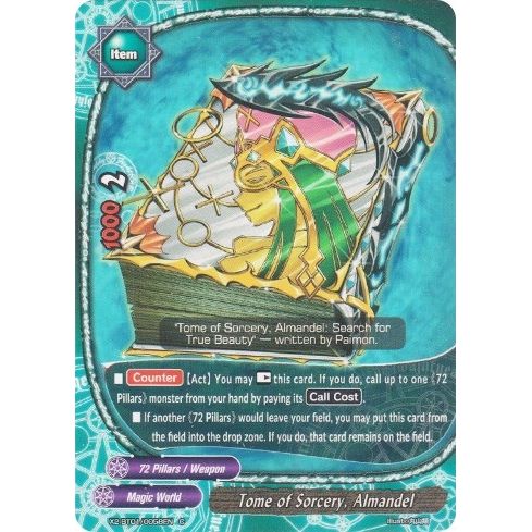 Image for Tome of Sorcery, Almandel (X2-BT01/0058EN) (X2BT01) - Future Card BuddyFight