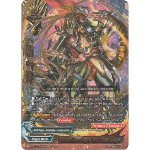 Image for Overturn Armordragon, Drum Bunker Dragon (X2-BT01/0069EN) (X2BT01) - Future Card BuddyFight