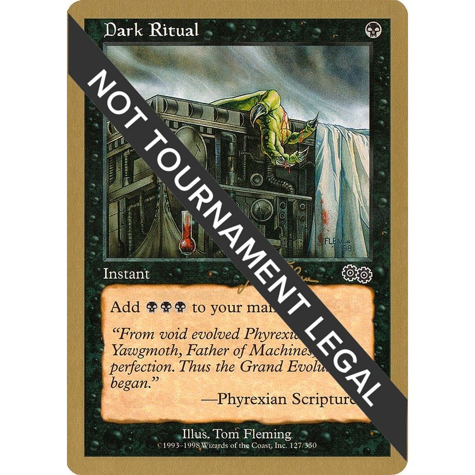 Image for Dark Ritual - 1999 Jakub Slemr (USG) (WCD) - Magic: The Gathering