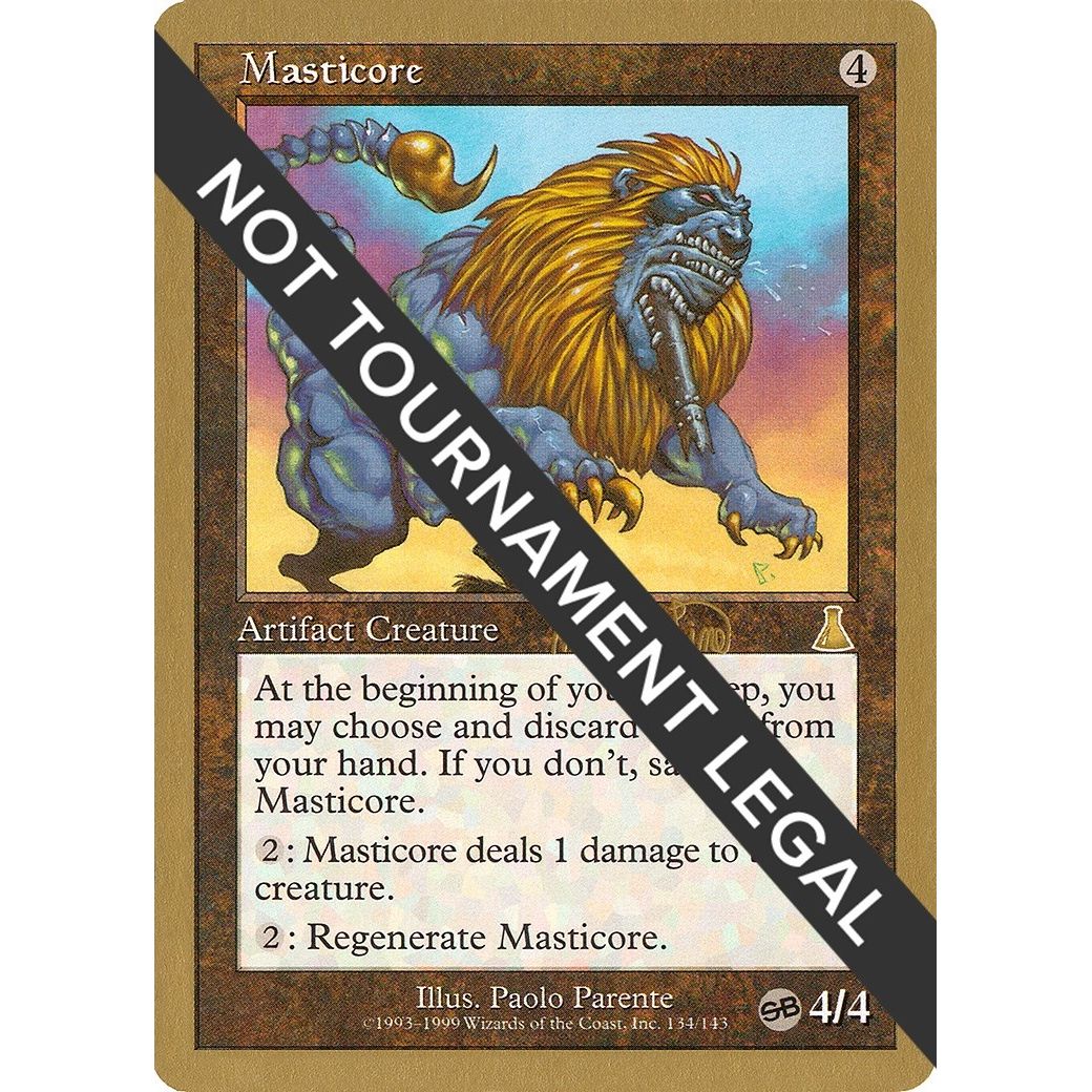 Image for Masticore - 1999 Mark Le Pine (UDS) (SB) (WCD) - Magic: The Gathering