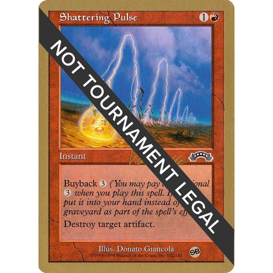 Image for Shattering Pulse - 1999 Mark Le Pine (EXO) (SB) (WCD) - Magic: The Gathering