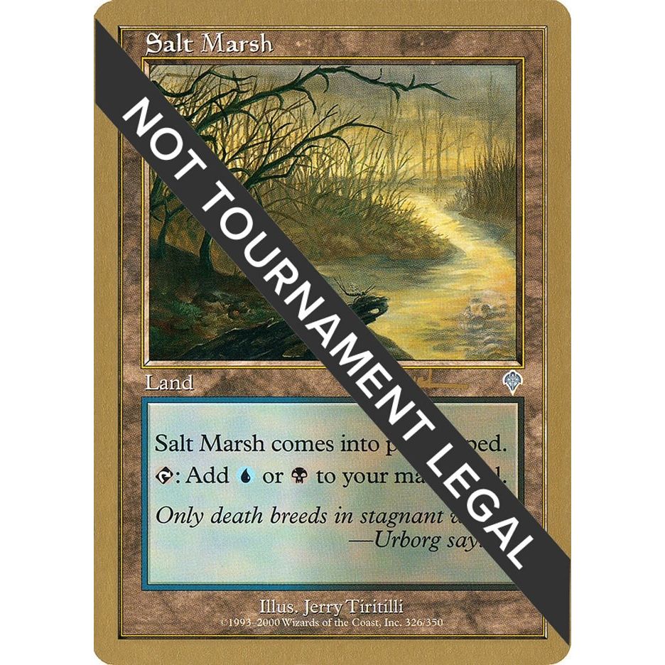 Image for Salt Marsh - 2001 Antoine Ruel (INV) (WCD) - Magic: The Gathering