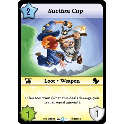 Image for Suction Cup (139) (MUNS1) - Munchkin CCG