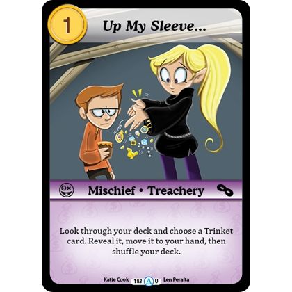 Image for Up My Sleeve... (183) (MUNS1) - Munchkin CCG