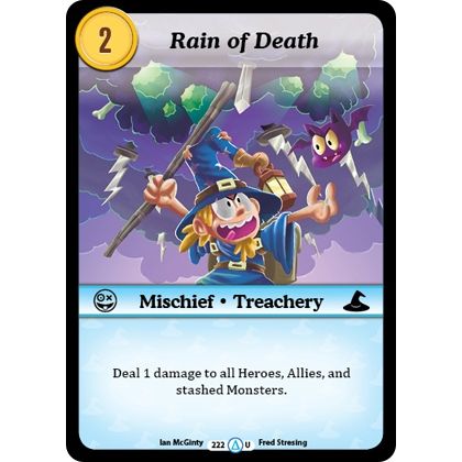 Image for Rain of Death (222) (MUNS1) - Munchkin CCG