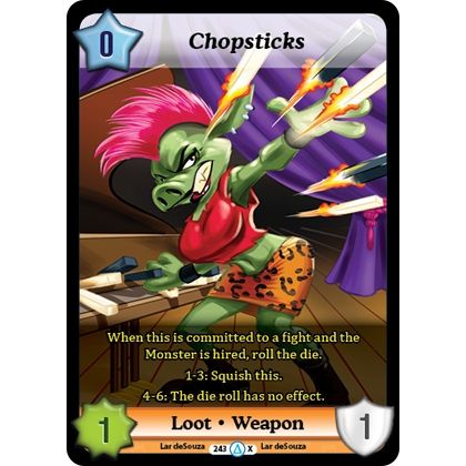Image for Chopsticks (Alt 1) (243) (MUNS1) - Munchkin CCG