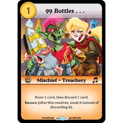Image for 99 Bottles . . . (254) (MUNS1) - Munchkin CCG