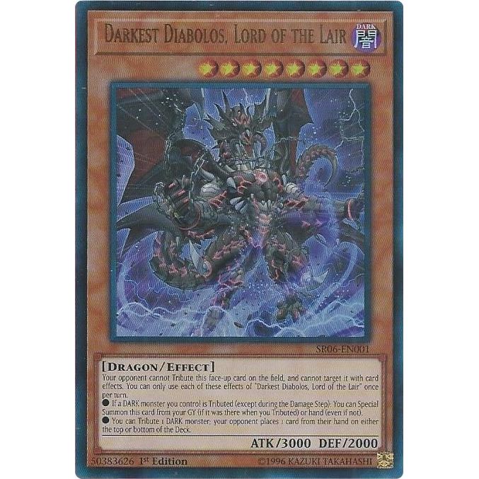 Image for Darkest Diabolos, Lord of the Lair (SR06-EN001) (SR06) - YuGiOh