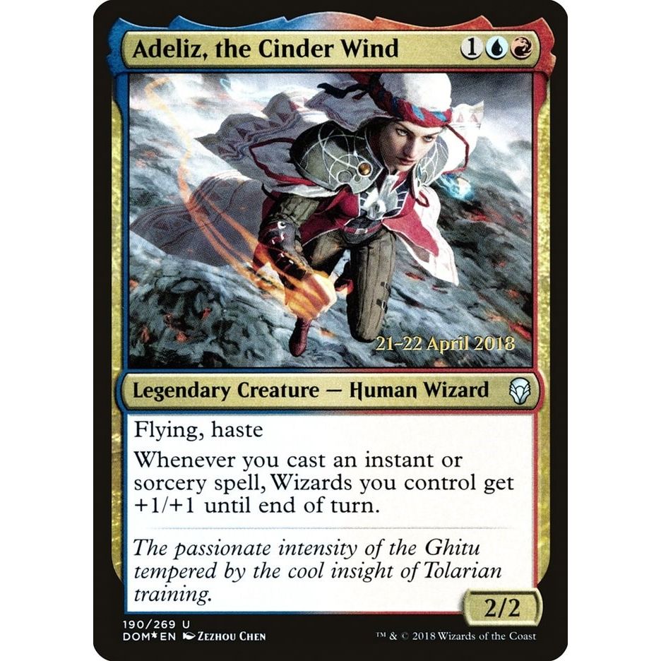 Image for Adeliz, the Cinder Wind (190) (PRE) - Magic: The Gathering
