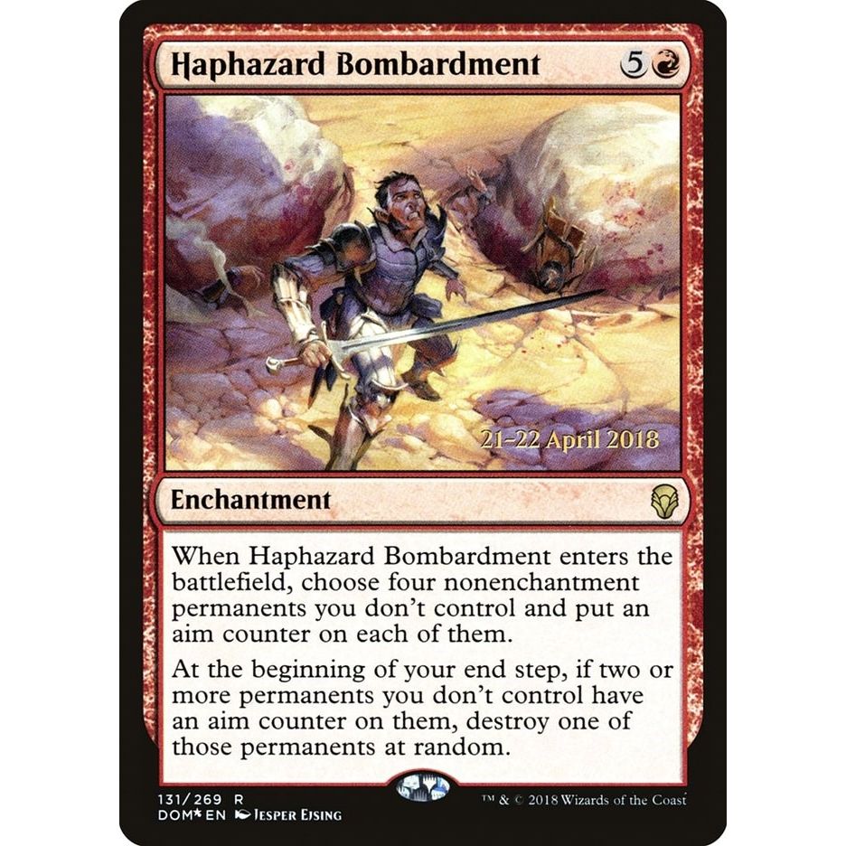 Image for Haphazard Bombardment (131) (PRE) - Magic: The Gathering