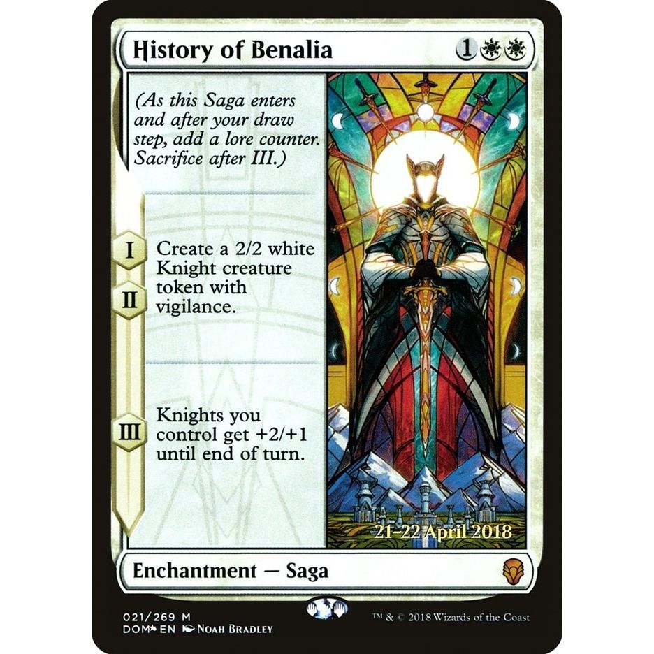 Image for History of Benalia (21) (PRE) - Magic: The Gathering