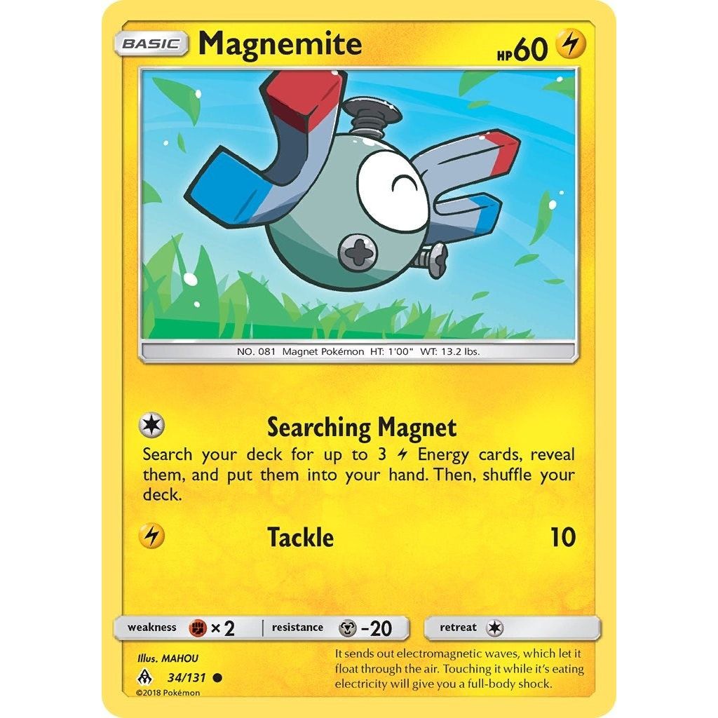 Image for Magnemite (34/131) (SM06) - Pokemon