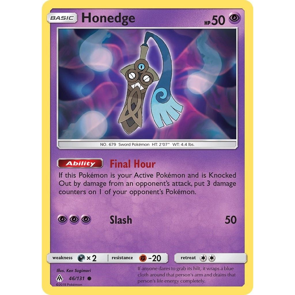 Image for Honedge (46) (46/131) (SM06) - Pokemon