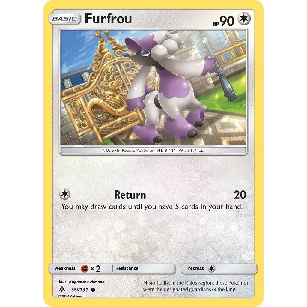 Image for Furfrou (99/131) (SM06) - Pokemon