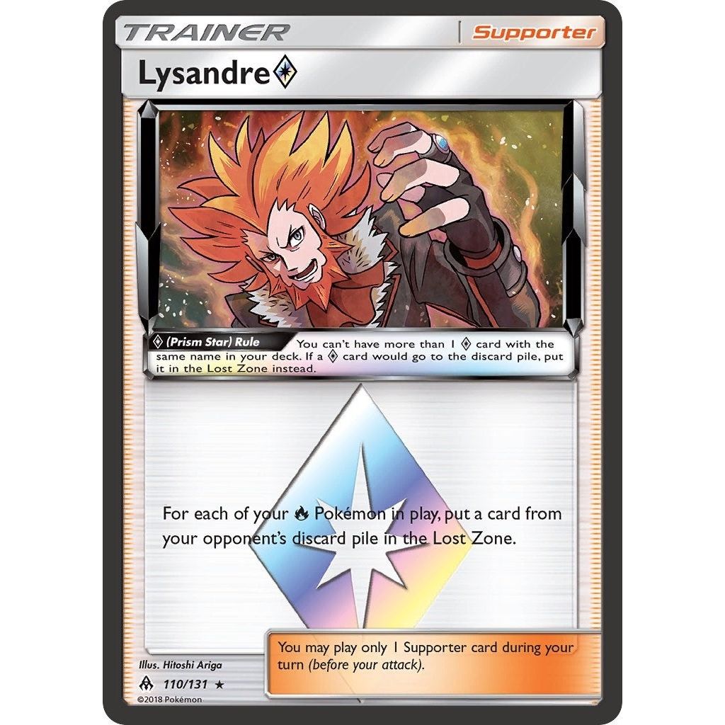 Image for Lysandre Prism Star (110/131) (SM06) - Pokemon