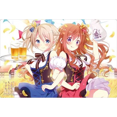 Image for Bushiroad Rubber Mat Collection Vol.128: Is the Order a Rabbit? -Dear My Sister- - Aoyama Blue Mountain & Mocha - Playmats
