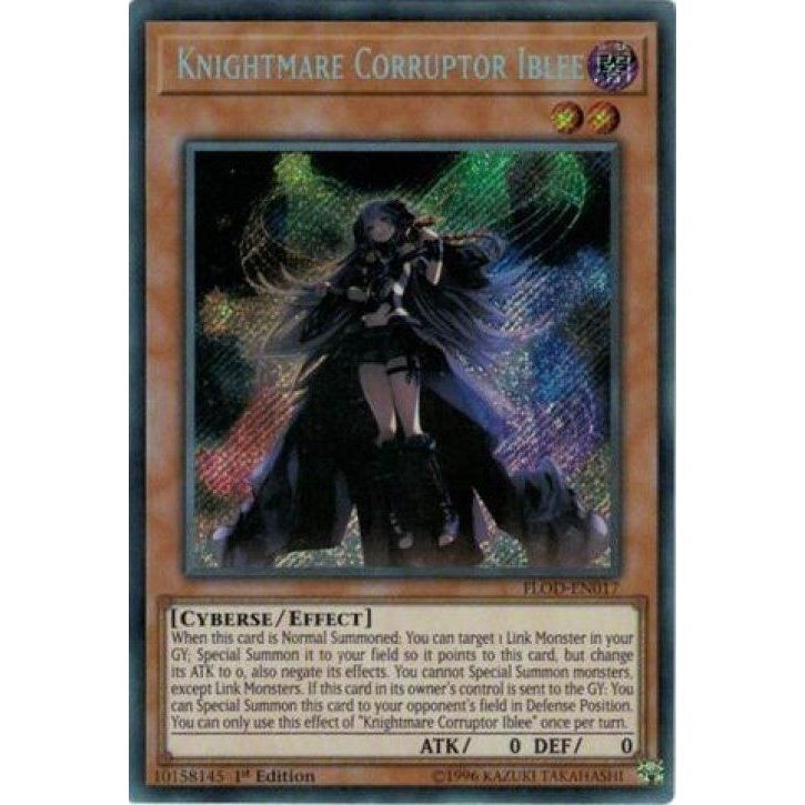 Image for Knightmare Corruptor Iblee (FLOD-EN017) (FLOD) - YuGiOh