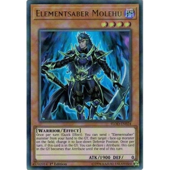 Image for Elementsaber Molehu (FLOD-EN024) (FLOD) - YuGiOh