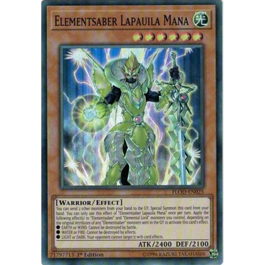 Image for Elementsaber Lapauila Mana (FLOD-EN025) (FLOD) - YuGiOh