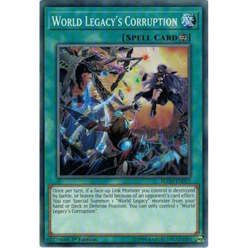 Image for World Legacy's Corruption (FLOD-EN057) (FLOD) - YuGiOh