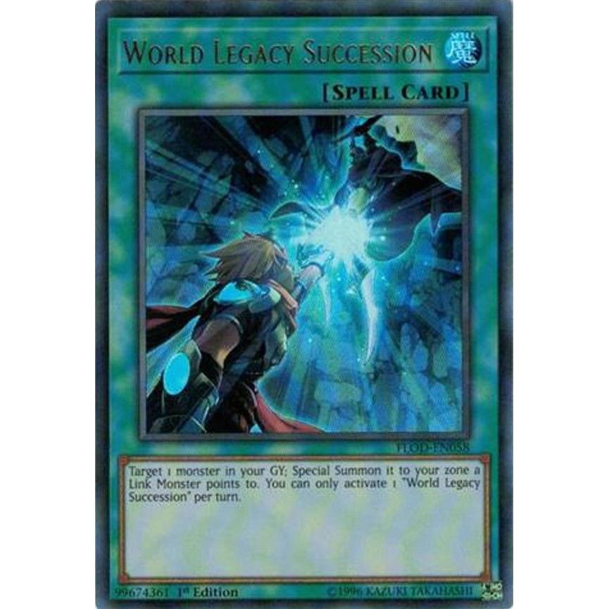 Image for World Legacy Succession (FLOD-EN058) (FLOD) - YuGiOh