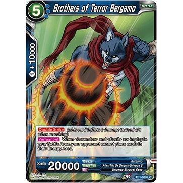 Image for Brothers of Terror Bergamo (TB1-036) (DBS-TB01) - Dragon Ball Super: Masters