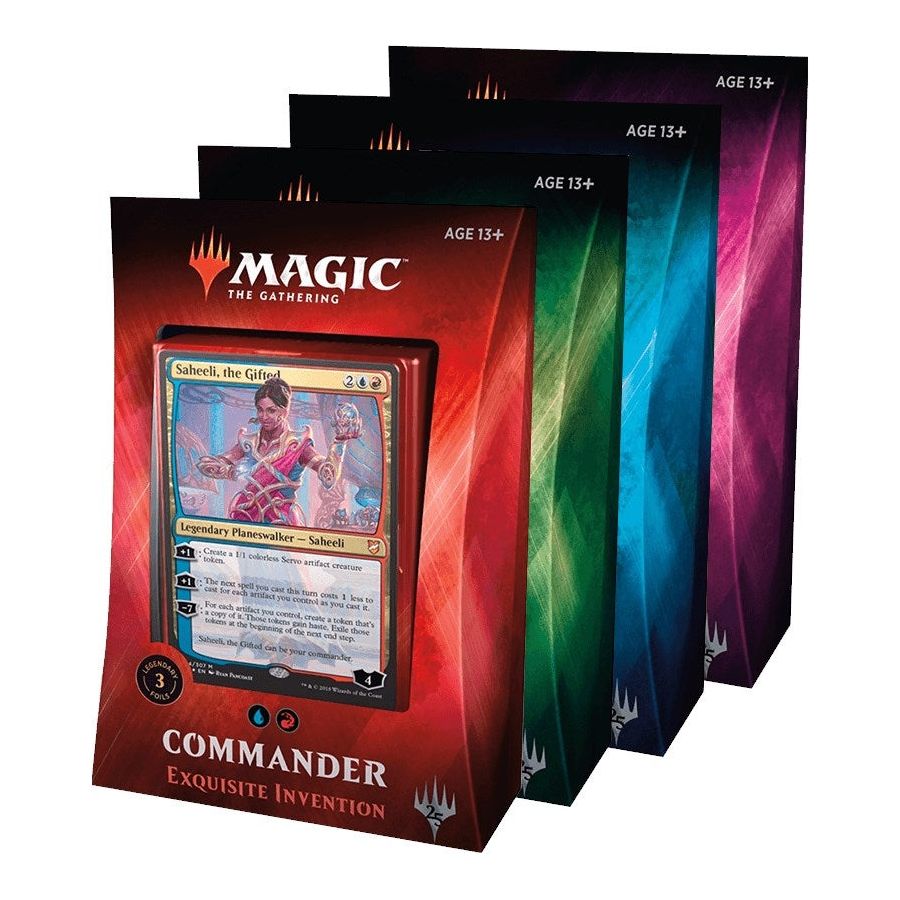 Image for Commander 2018 - Set of 4 - Magic: The Gathering