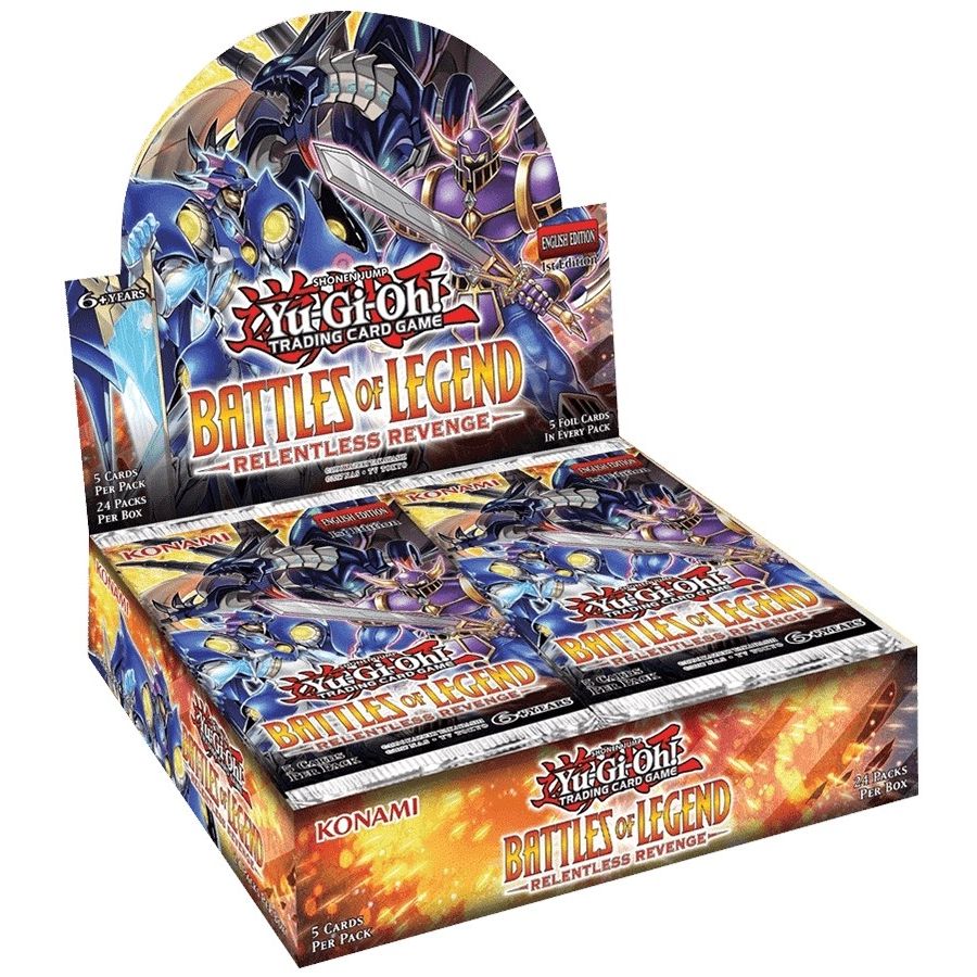 Image for Battles of Legend: Relentless Revenge - Booster Box - YuGiOh