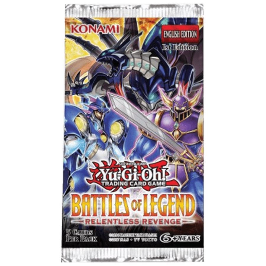 Image for Battles of Legend: Relentless Revenge - Booster Pack - YuGiOh