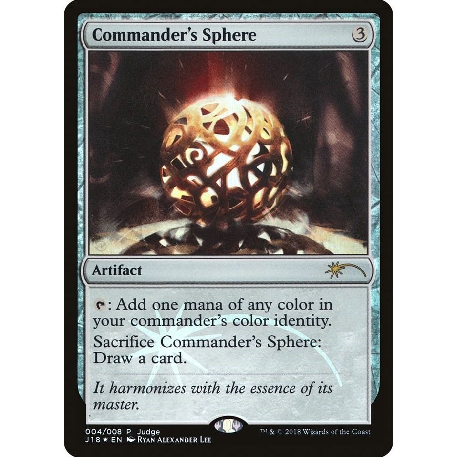 Image for Commander's Sphere (4) (JDG) - Magic: The Gathering
