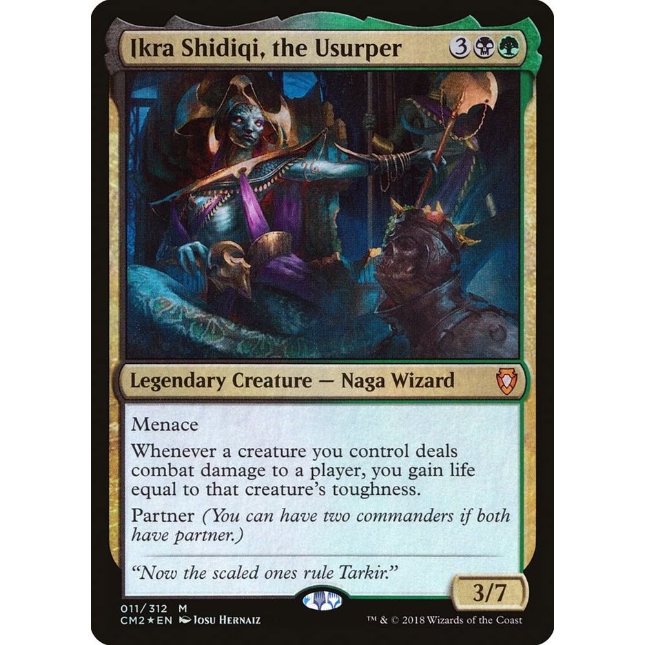 Image for Ikra Shidiqi, the Usurper (11) (CM2) - Magic: The Gathering