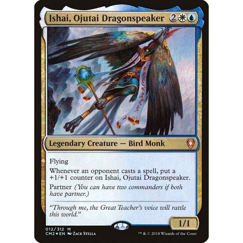 Image for Ishai, Ojutai Dragonspeaker (12) (CM2) - Magic: The Gathering