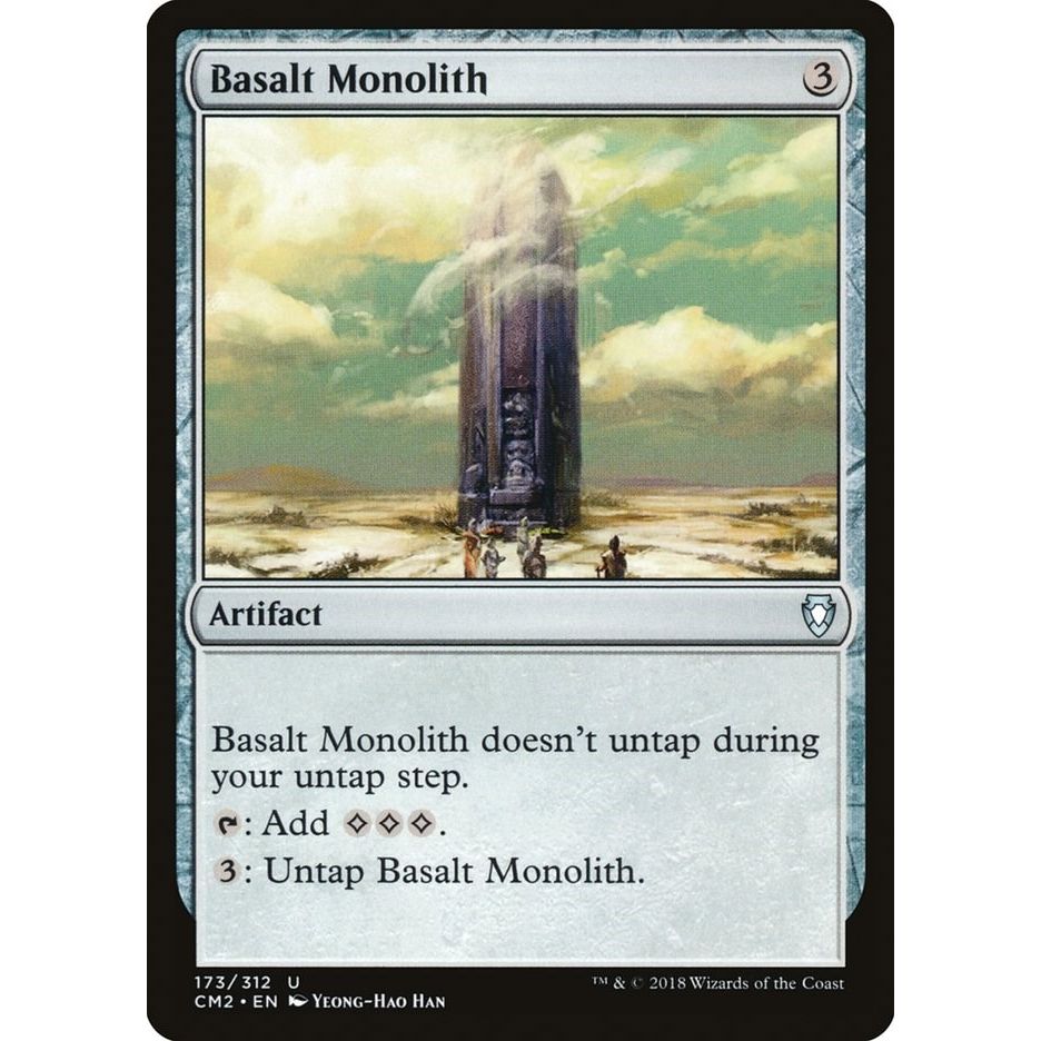 Image for Basalt Monolith (173) (CM2) - Magic: The Gathering