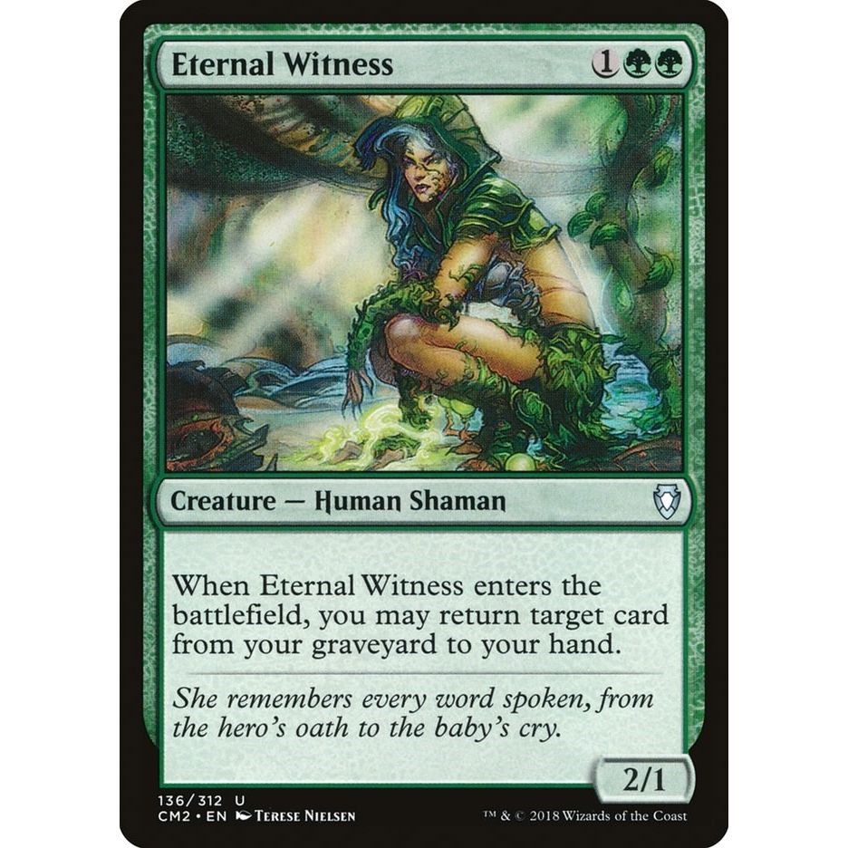 Image for Eternal Witness (136) (CM2) - Magic: The Gathering