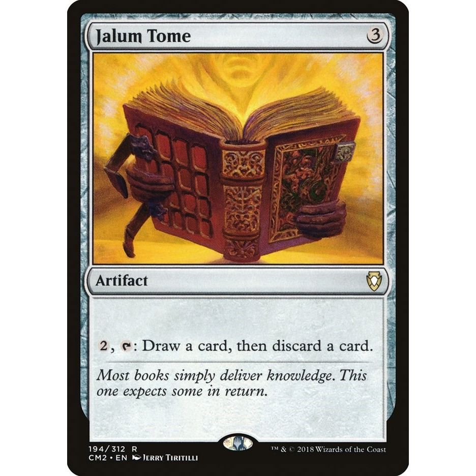 Image for Jalum Tome (194) (CM2) - Magic: The Gathering