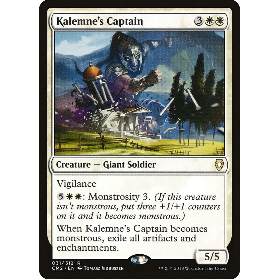 Image for Kalemne's Captain (7) (CM2) - Magic: The Gathering