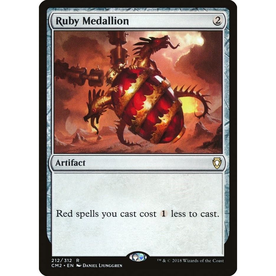Image for Ruby Medallion (212) (CM2) - Magic: The Gathering