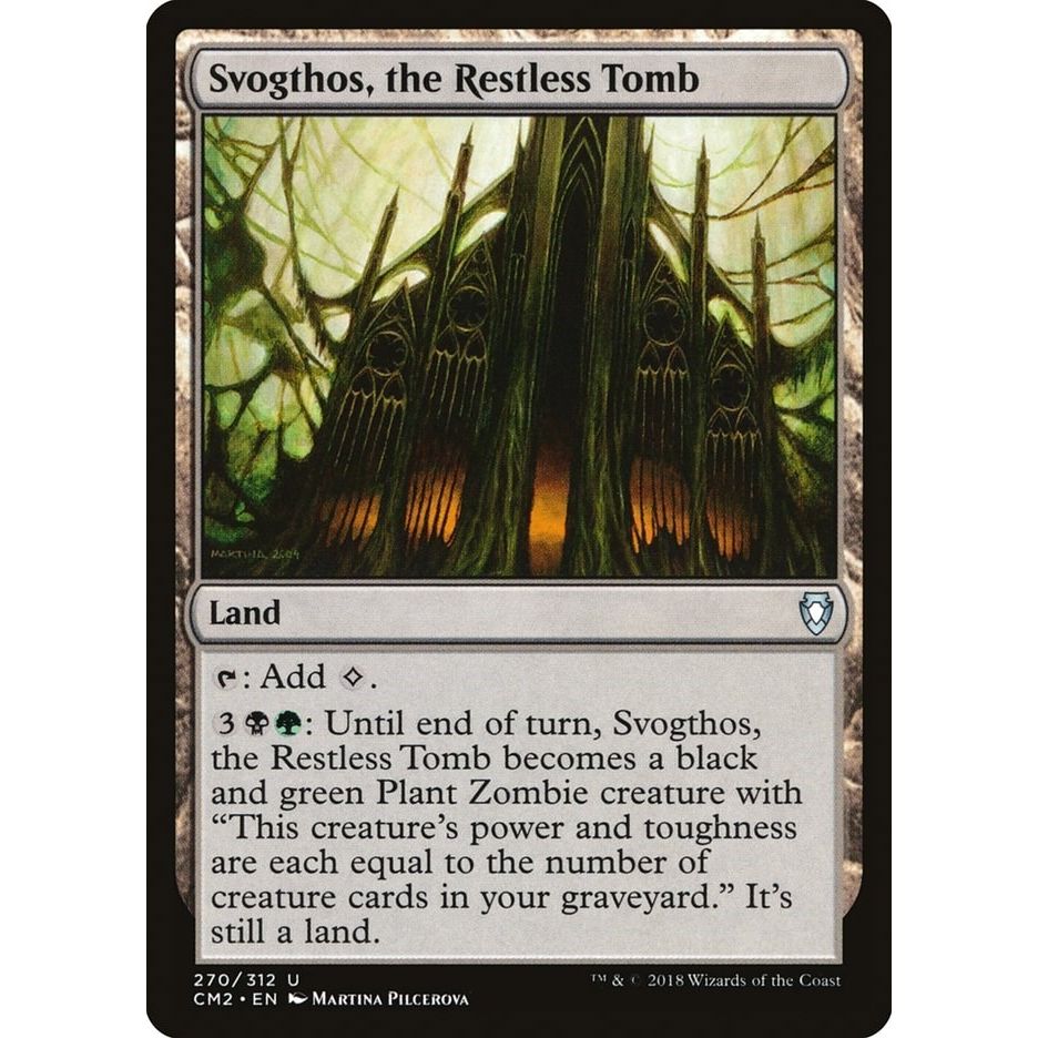 Image for Svogthos, the Restless Tomb (270) (CM2) - Magic: The Gathering