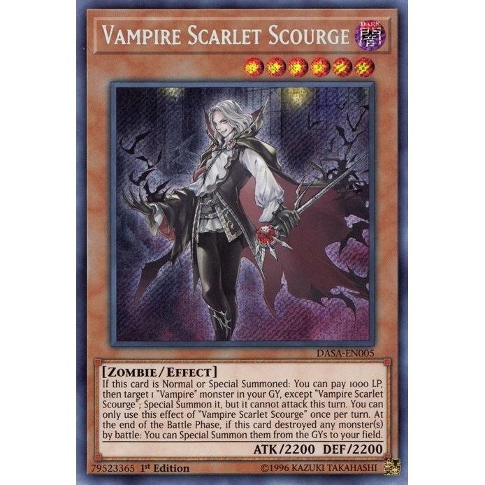 Image for Vampire Scarlet Scourge (DASA-EN005) (DASA) - YuGiOh