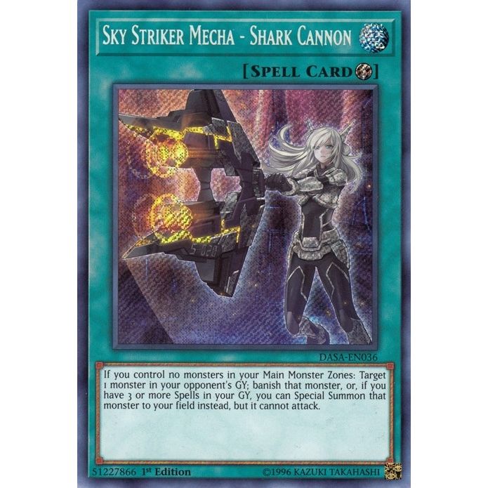 Image for Sky Striker Mecha - Shark Cannon (DASA-EN036) (DASA) - YuGiOh