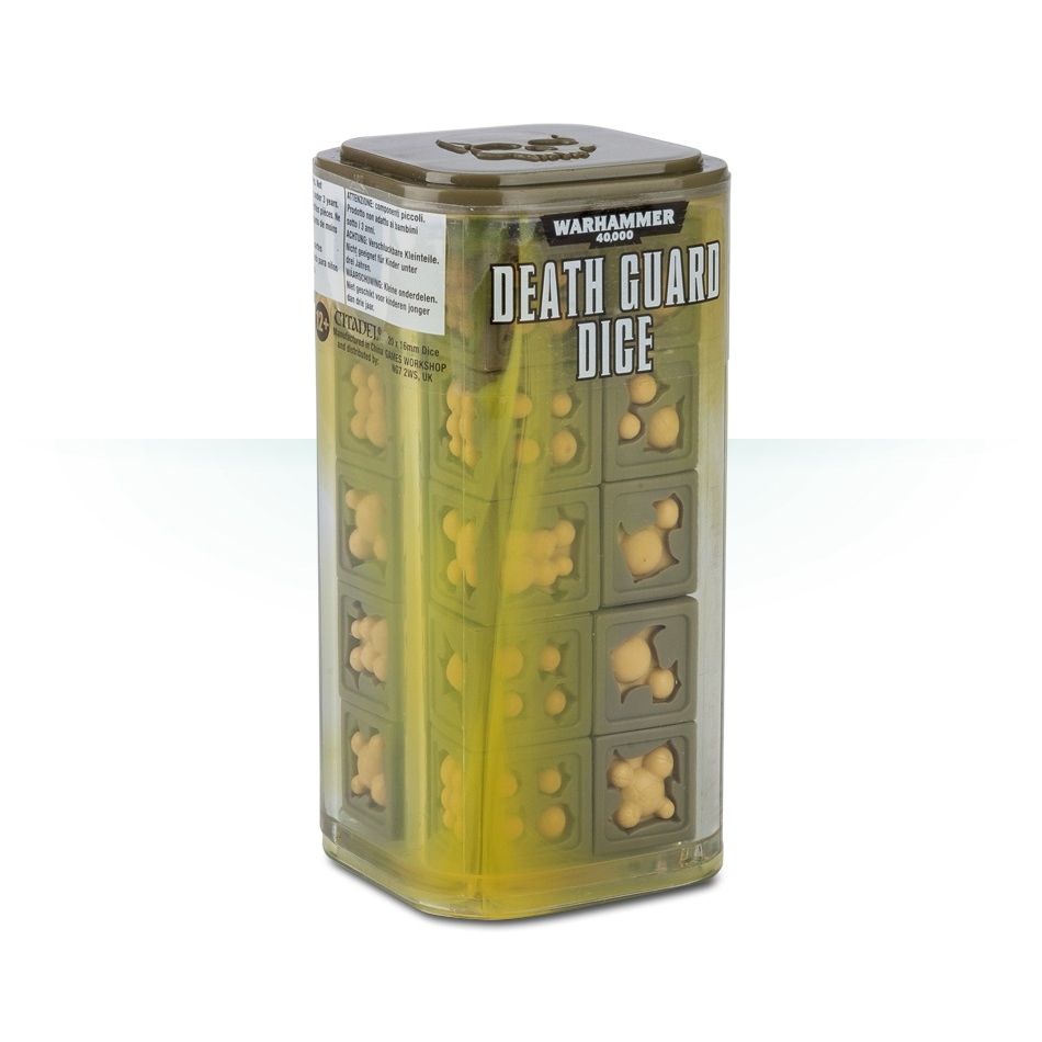 Image for Warhammer: 40K - Death Guard Dice (20-Pack) - Warhammer Game Accessories
