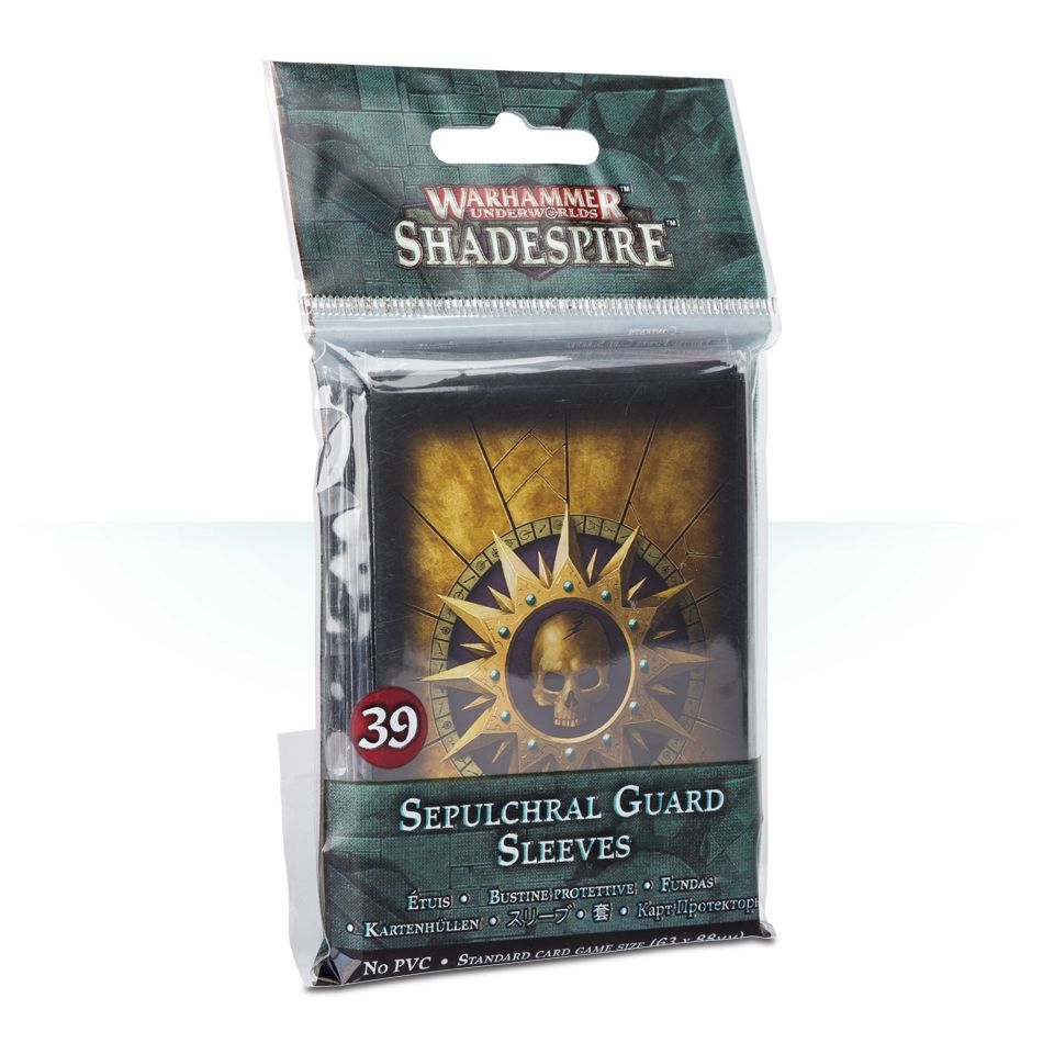 Image for Warhammer: Underworlds - Sepulchral Guard Sleeves (39-Pack) - Warhammer Game Accessories