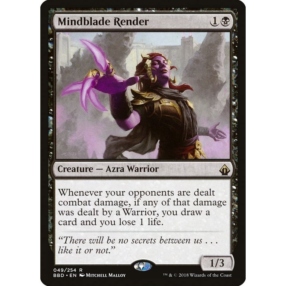 Image for Mindblade Render (49) (BBD) - Magic: The Gathering