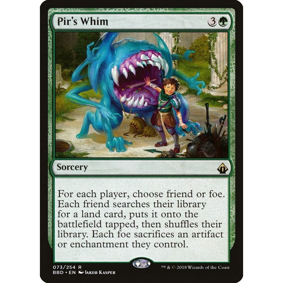Image for Pir's Whim (73) (BBD) - Magic: The Gathering