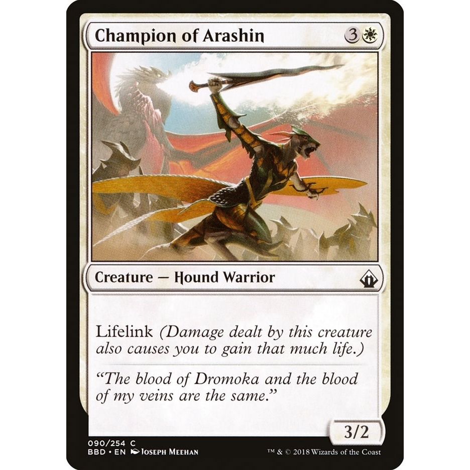 Image for Champion of Arashin (90) (BBD) - Magic: The Gathering