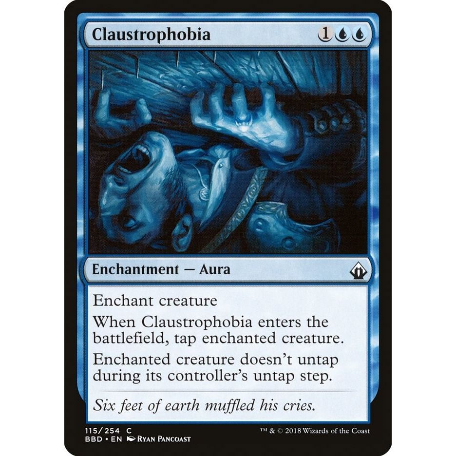 Image for Claustrophobia (115) (BBD) - Magic: The Gathering