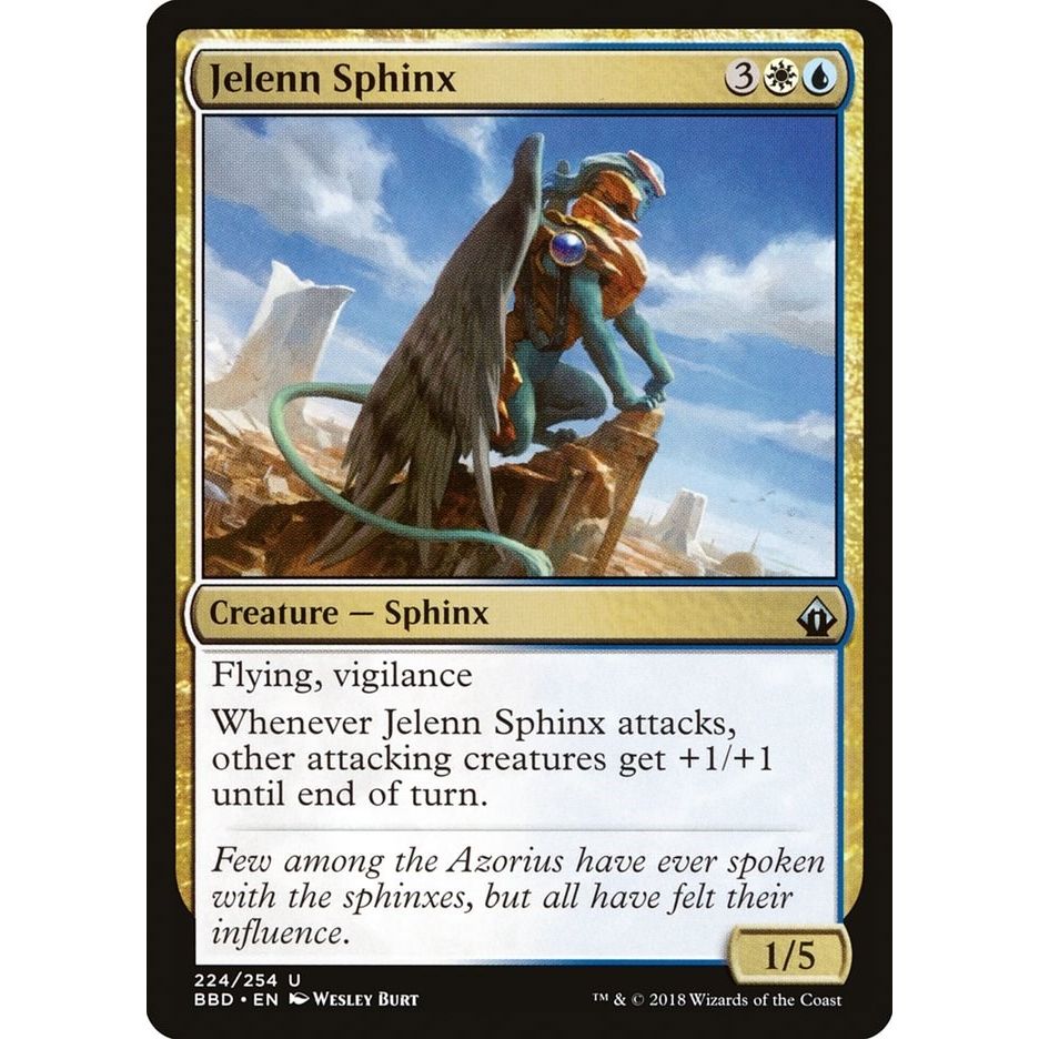 Image for Jelenn Sphinx (224) (BBD) - Magic: The Gathering
