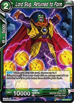 Image for Lord Slug, Returned to Form (BT4-061) (DBS-B04) - Dragon Ball Super: Masters