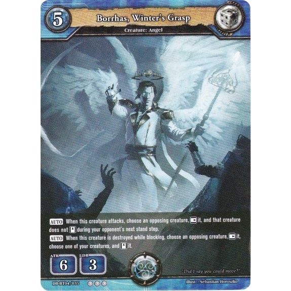 Image for Borrhas, Winter's Grasp (DB-BT04/035) (BP04) - Dragoborne
