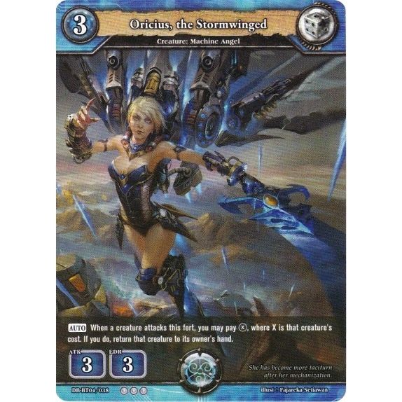 Image for Oricius, the Stormwinged (DB-BT04/038) (BP04) - Dragoborne